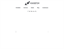 Tablet Screenshot of conceptoz.com